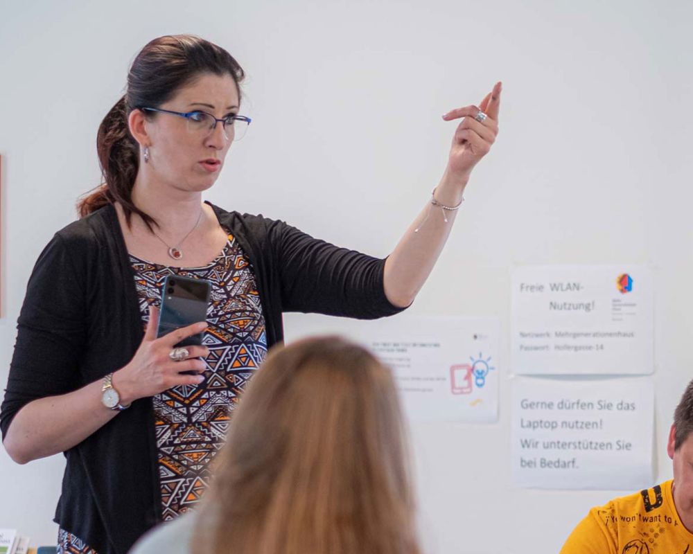 Austausch zwischen den Generationen im Mehrgenerationenhaus